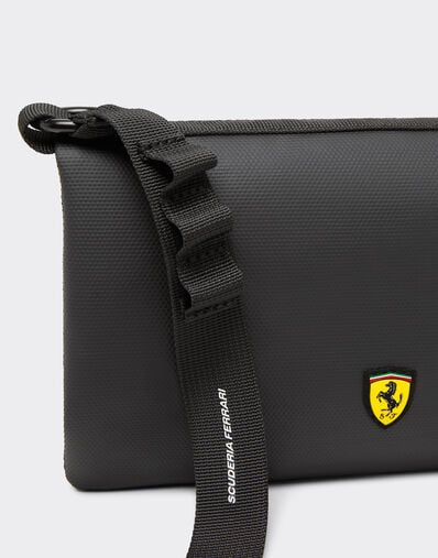  Crossbody bag with Ferrari Scudetto Nero SBNBP0017HMM0032f