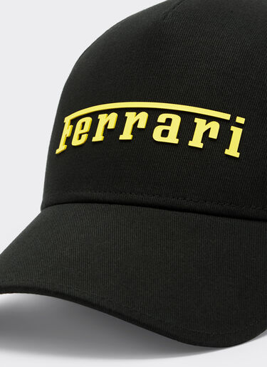 Ferrari 涂层徽标棒球帽 黑色 20403f