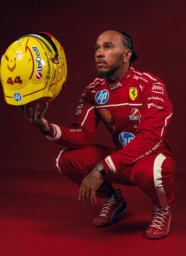Ferrari 1:1比例2025 Lewis Hamilton头盔 多色 LA06Zf
