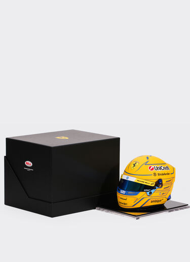 1:2比例Lewis Hamilton迈阿密2025特别版迷你头盔 Ferrari 1:2比例Lewis Hamilton迈阿密2025特别版迷你头盔 多色 LA07Jf