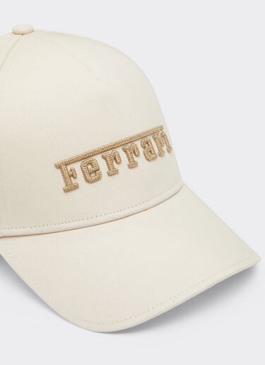 Ferrari 法拉利徽标刺绣棒球帽 Jute 22825f