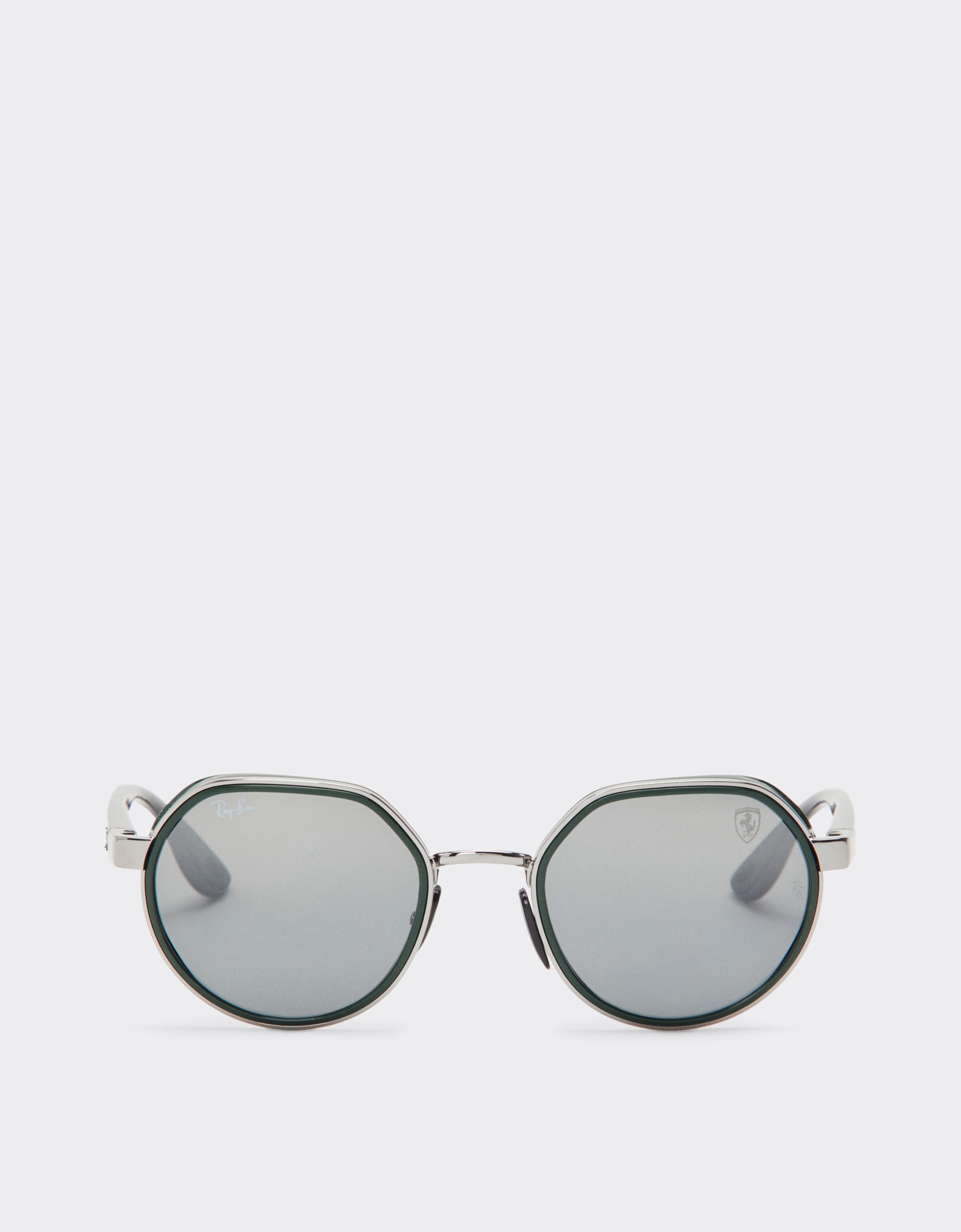 Ferrari Ray-Ban for Scuderia Ferrari RB3703M gunmetal with silver mirror blue gradient lenses 深灰色 F0690f
