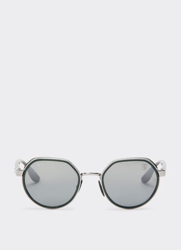 Ray-Ban for Scuderia Ferrari RB3703M gunmetal with silver mirror blue gradient lenses Ferrari Ray-Ban for Scuderia Ferrari RB3703M gunmetal with silver mirror blue gradient lenses 深灰色 F0690f