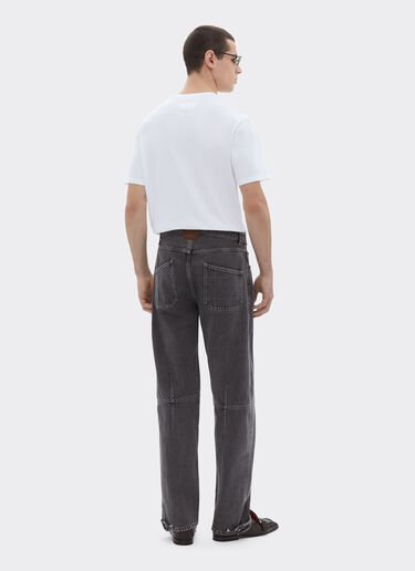 Ferrari 法拉利徽标棉质 T 恤 Optical White 50847f