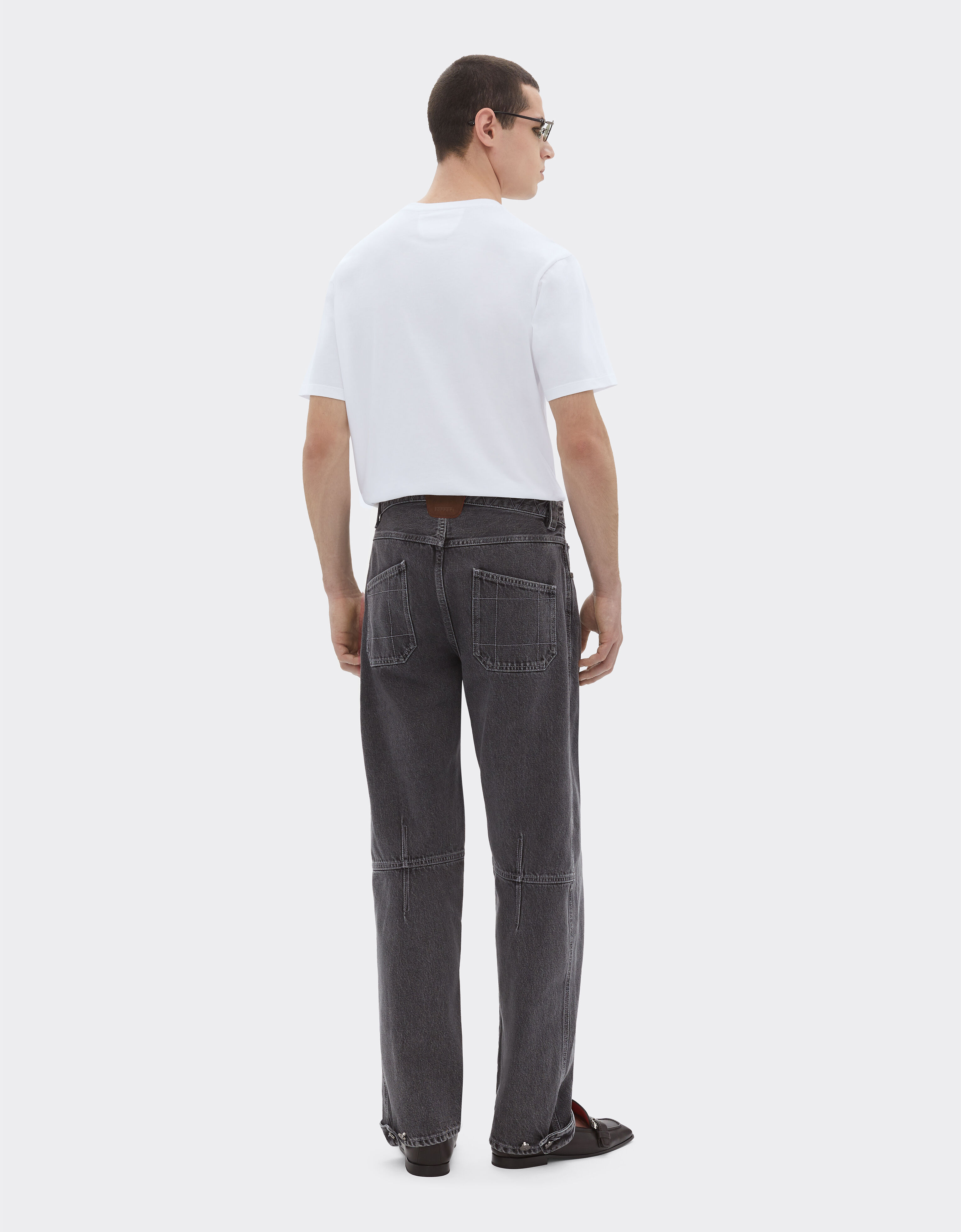 Ferrari 法拉利徽标棉质 T 恤 Optical White 50847f