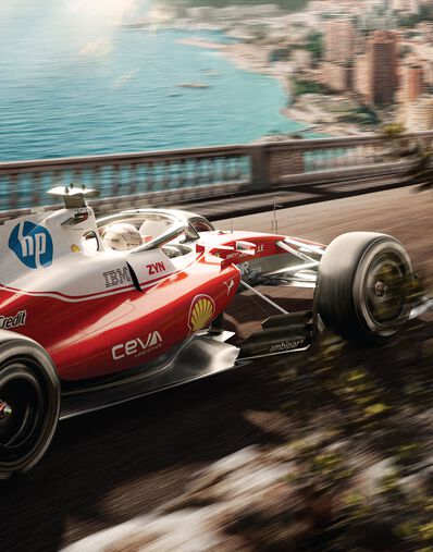 Ferrari Official Ferrari SF-26 Leclerc 2026 Special Edition Poster Multicolor LE0P4201EXT0001f