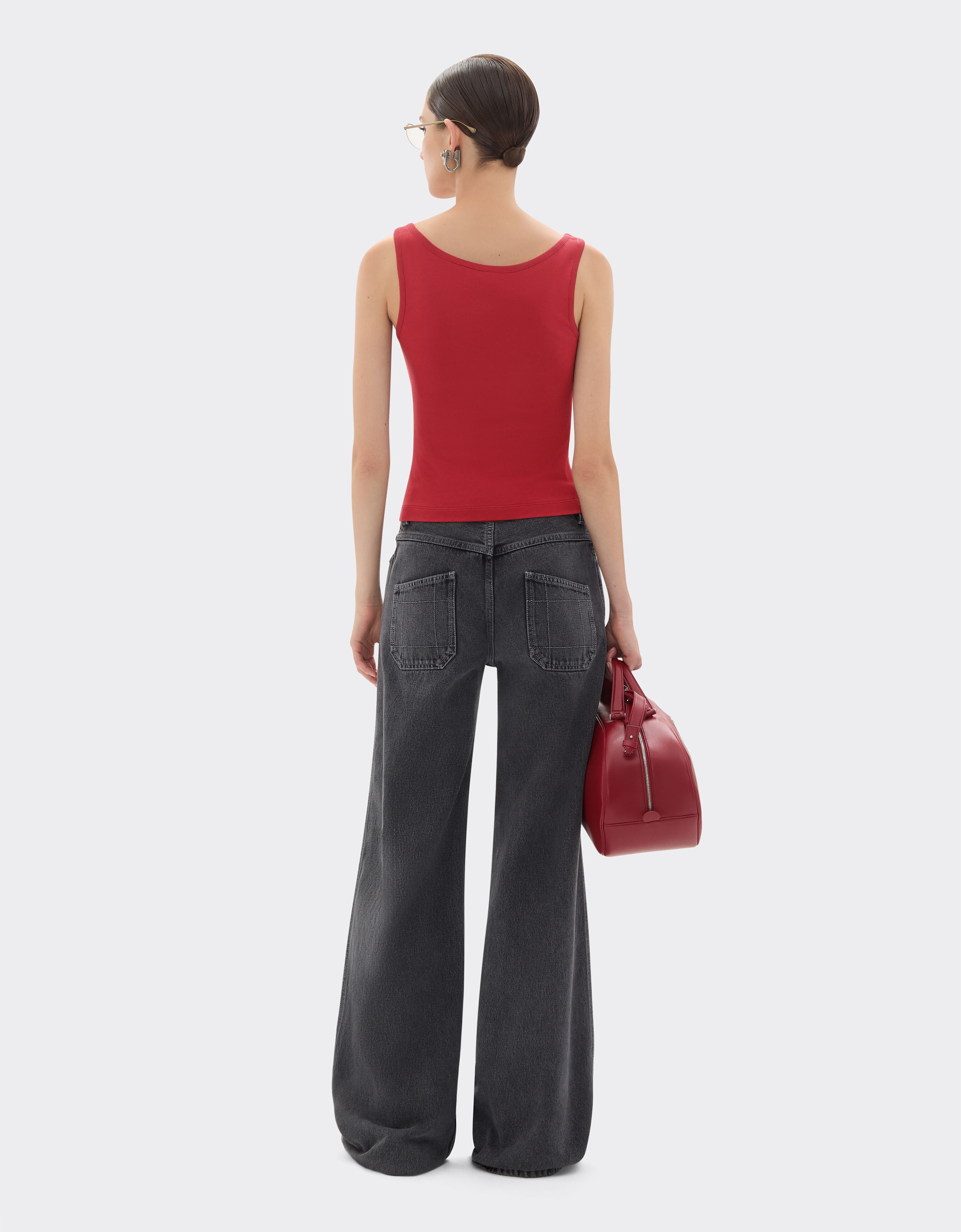 Ferrari 法拉利徽标棉质背心 Maison Red 50848f