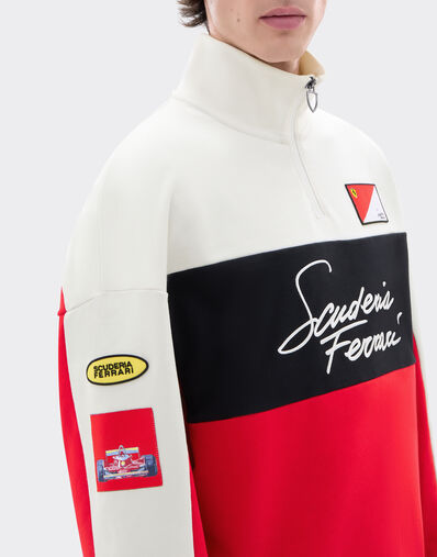 Ferrari Scuderia Ferrari cotton sweatshirt Black SJMSW0042JCO0039f
