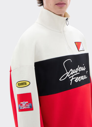 Ferrari Sweat en coton Scuderia Ferrari Black SJMSW0042JCO0039f