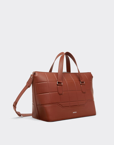 Ferrari Leather duffle bag Hide 50832f