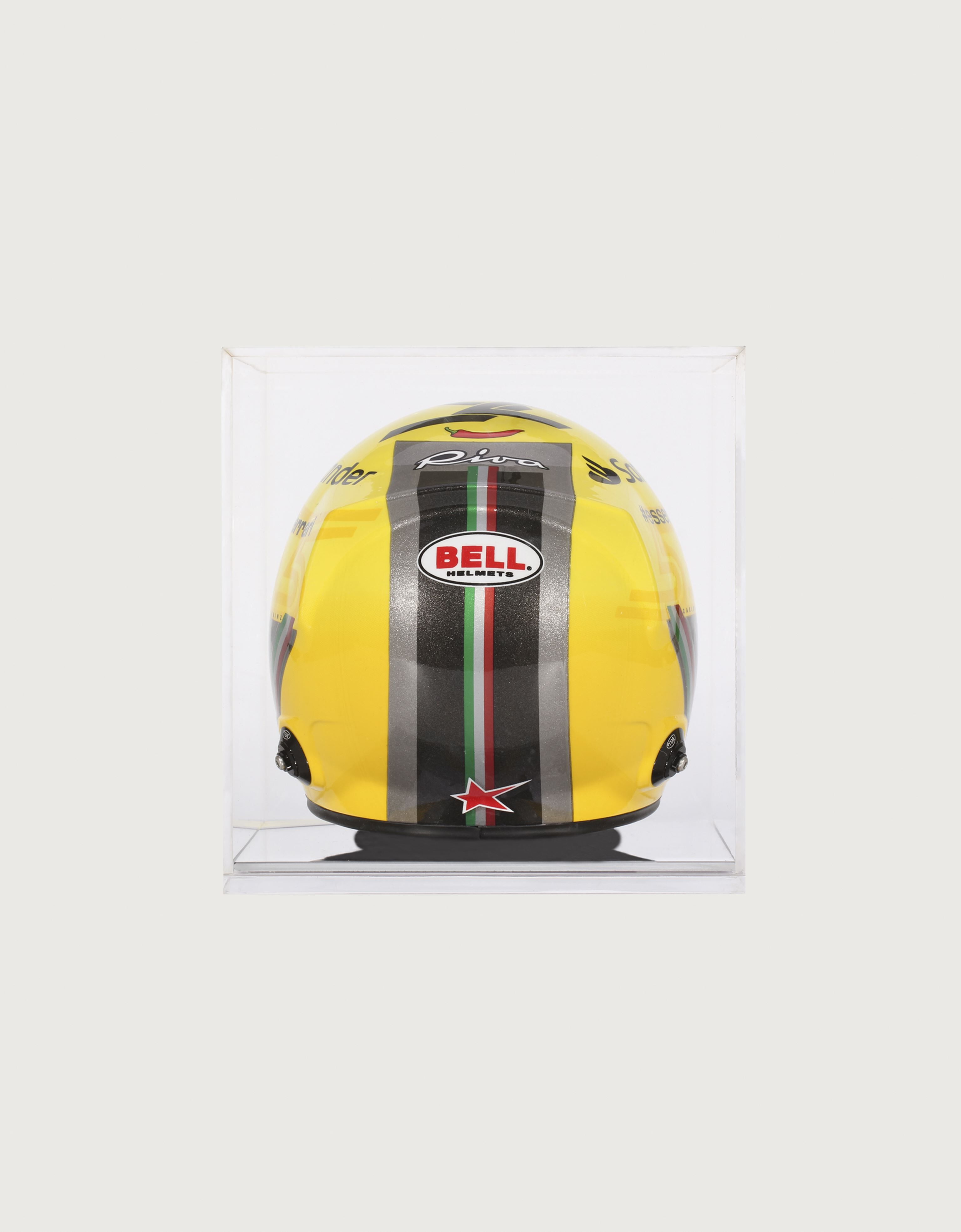 Ferrari Carlos Sainz Giallo Modena 特别版1：2迷你头盔 黄色 F0651f