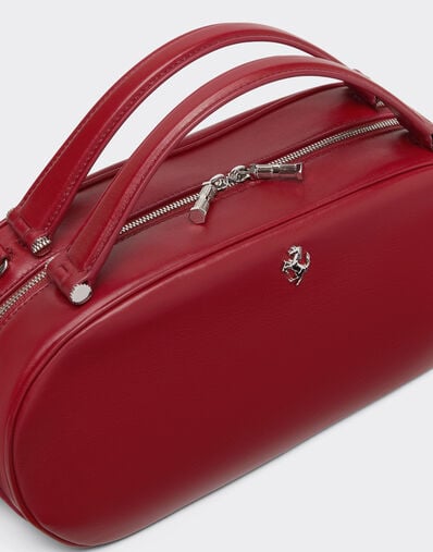 Ferrari La Ferrari Dino 迷你皮革保龄球包 Maison Red 50579f