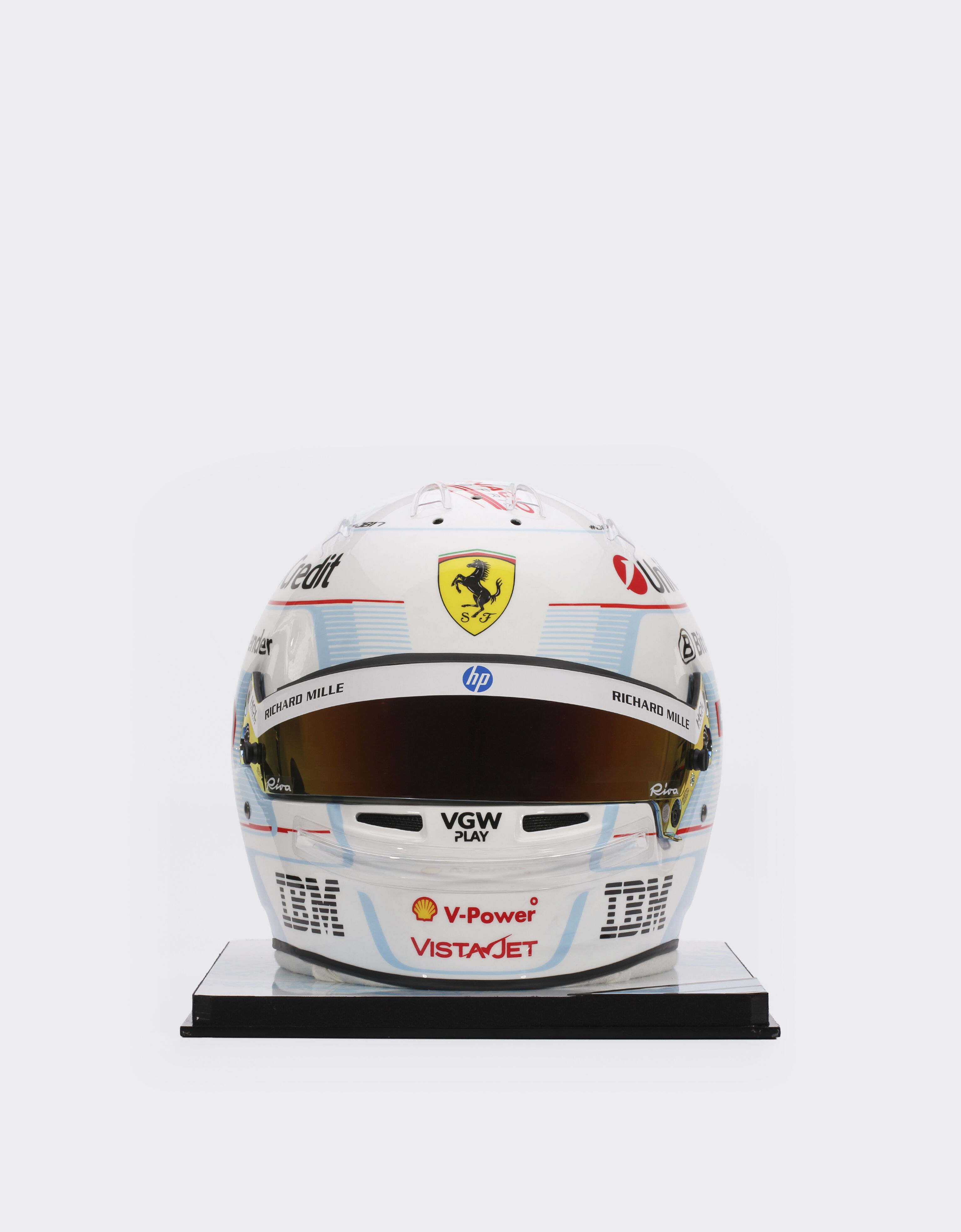 Ferrari 1:1比例 Charles Leclerc 摩纳哥2025特别版头盔 多色 LA07Af