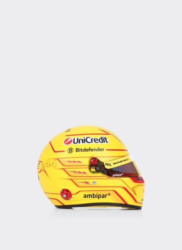 Ferrari 2025 Lewis Hamilton mini helmet in 1:2 scale MULTICOLOUR LA07Pf
