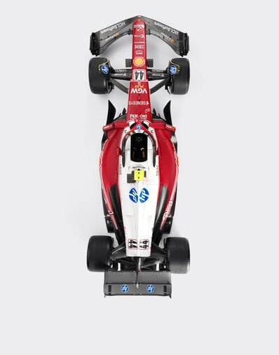 Ferrari Maquette Ferrari SF-25 Hamilton à l'échelle 1:8 Rosso LO0R3180EXT0001f