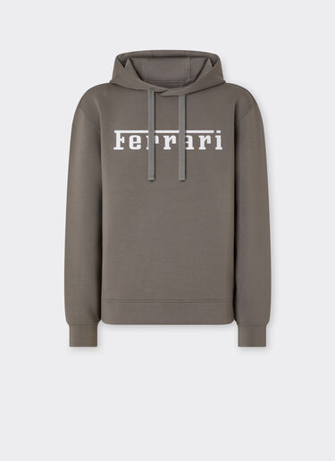 Ferrari 法拉利徽标印花 Scuba 潜水面料卫衣 Clay 51160f