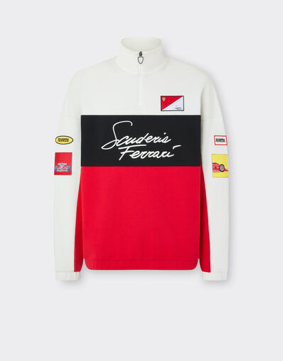 Ferrari Scuderia Ferrari cotton sweatshirt Black SJMSW0042JCO0039f