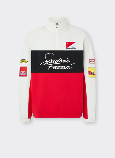 Ferrari Sweat en coton Scuderia Ferrari Black SJMSW0042JCO0039f