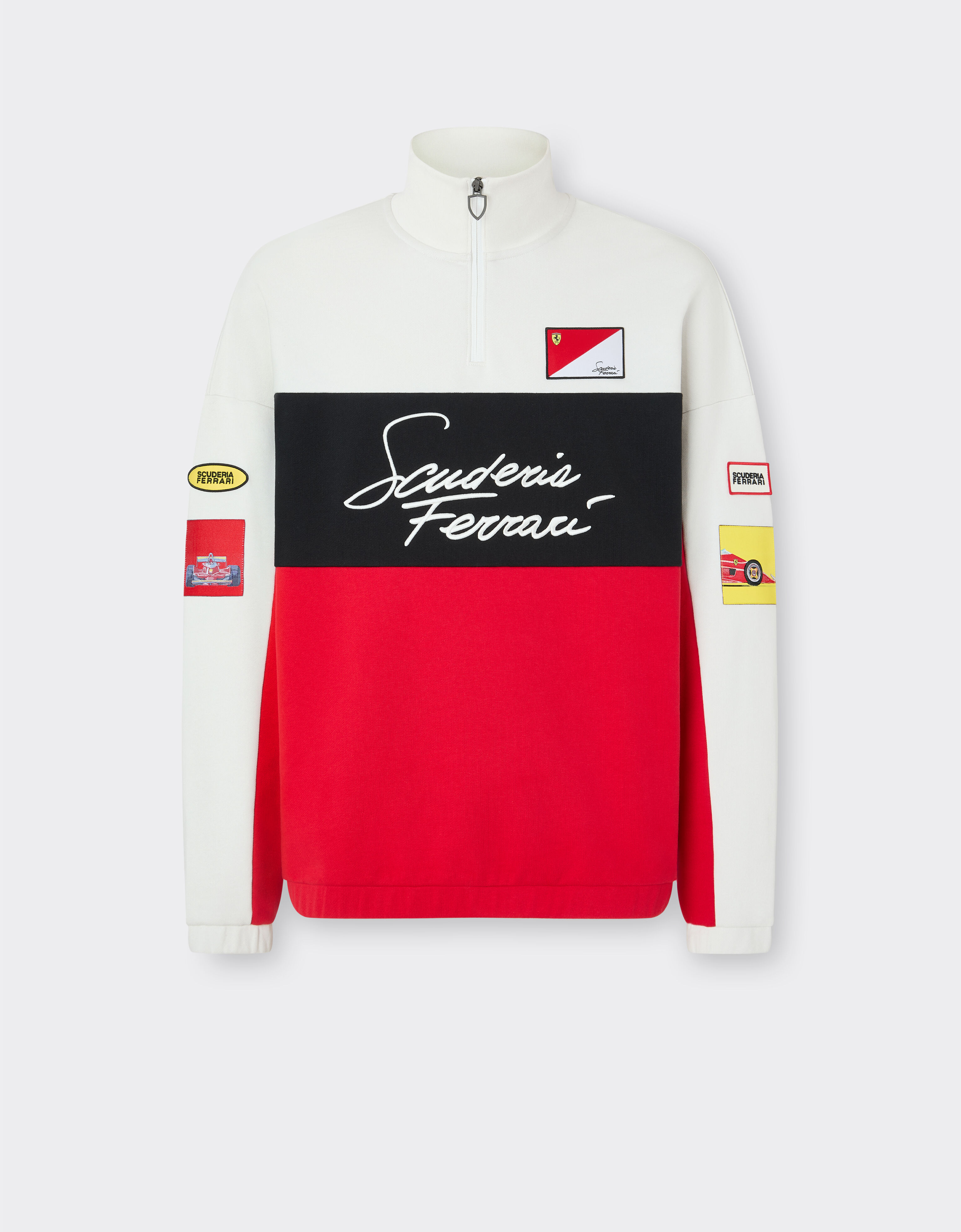 Ferrari Sweat en coton Scuderia Ferrari Black SJMSW0042JCO0039f