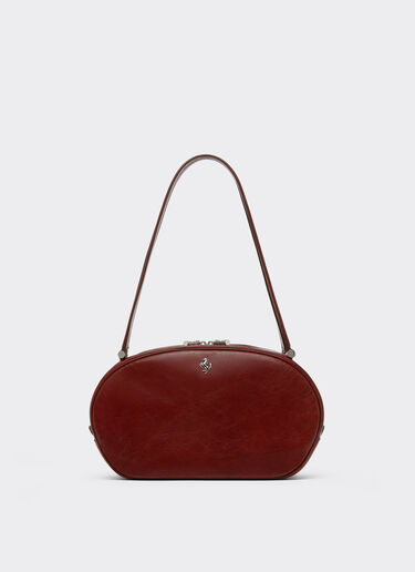 La Ferrari Dino Tote Soft 亮面皮革托特包 Ferrari La Ferrari Dino Tote Soft 亮面皮革托特包 Fired Brick 51325f