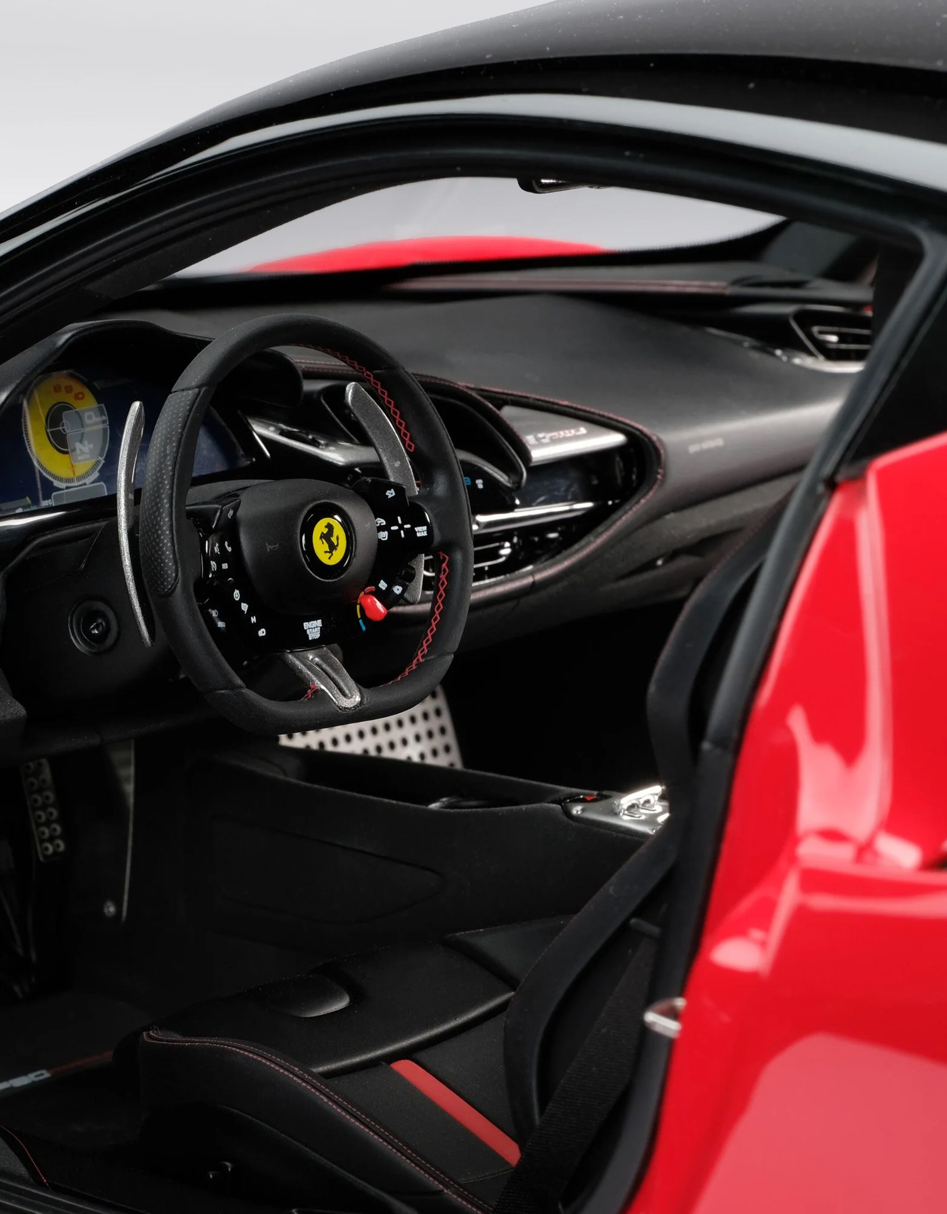 Ferrari 1:8-scale model SF90 Stradale 红色 F0074f