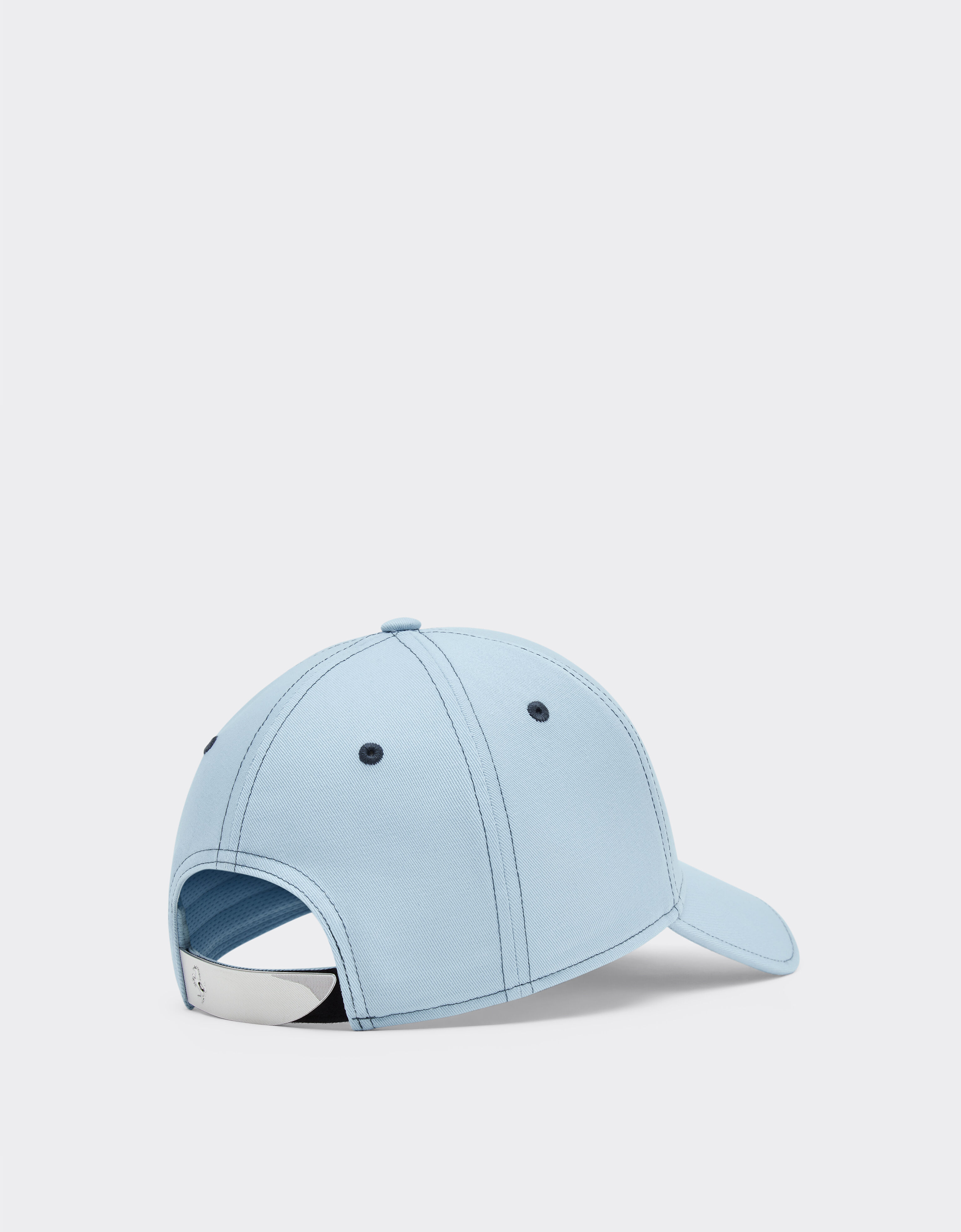 Cotton cap with Ferrari logo Ferrari Cotton cap with Ferrari logo Steel Blue 20403f