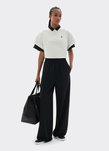  Technical piqué jogger pants Nero SJWSK0003JCO0023f