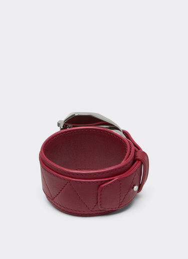 Leather bracelet with buckle Ferrari Leather bracelet with buckle Maison Red 50002f
