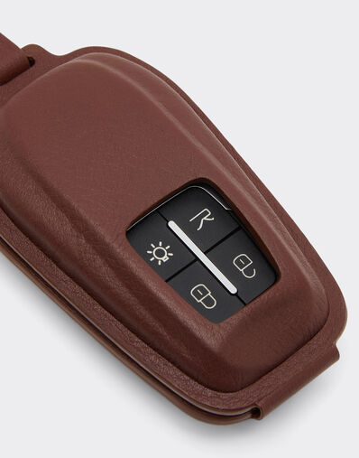 Ferrari Ferrari leather keychain Espresso 49237f