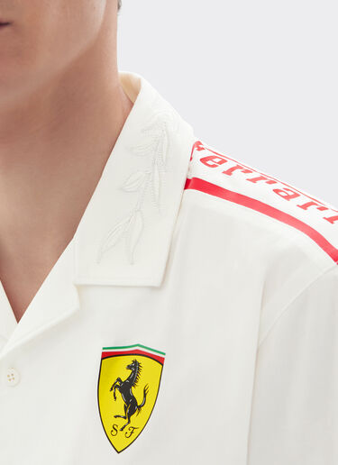 Ferrari Ferrari Replica Shirt for the 2026 Monza Grand Prix Bianco LW0SH1144EXT0001f