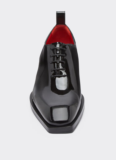 Ferrari 覆层皮革德比鞋 黑色 22011f