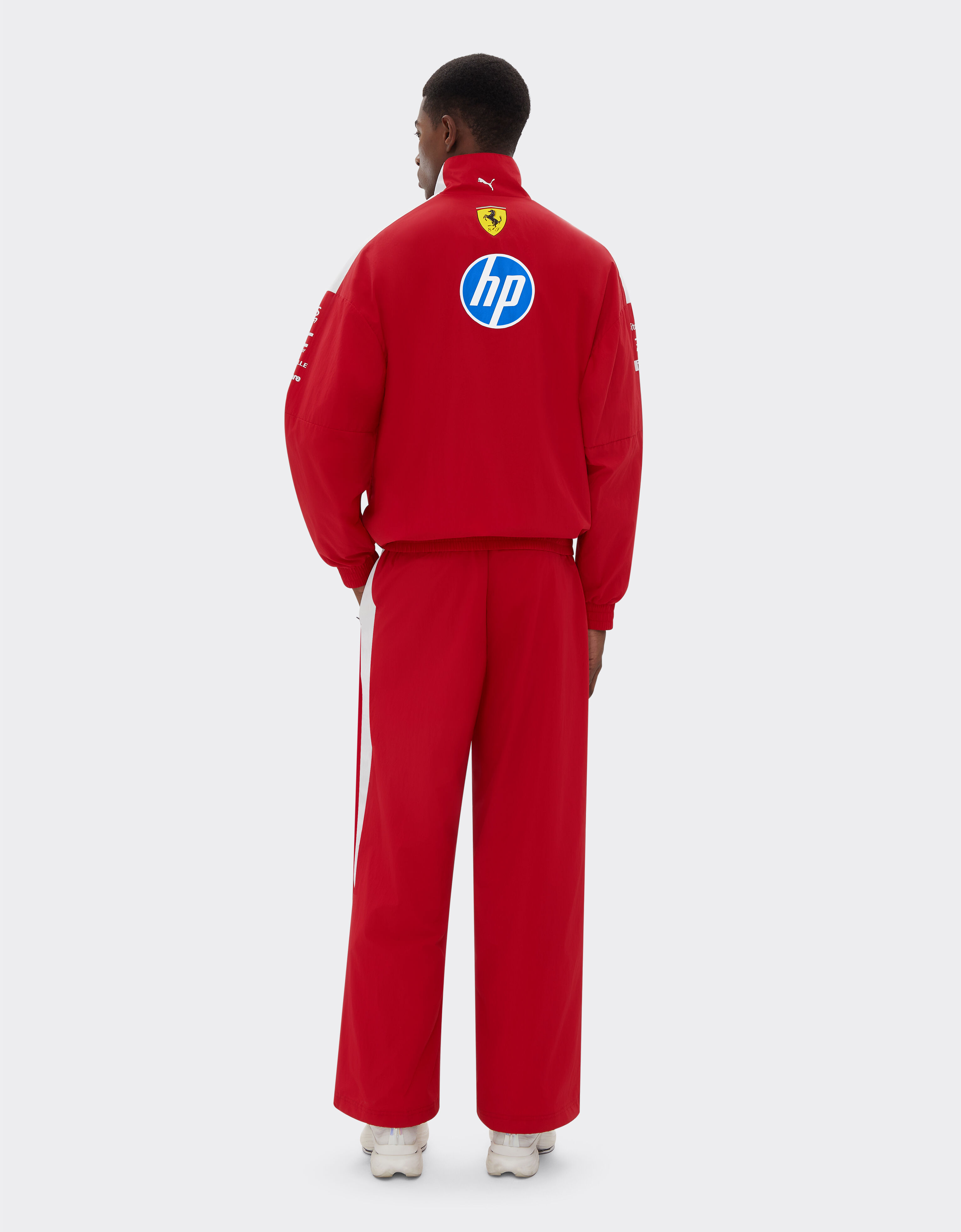 Ferrari Puma 与 Scuderia Ferrari HP 合作款2025 T7 车手长裤 红色 LA042f