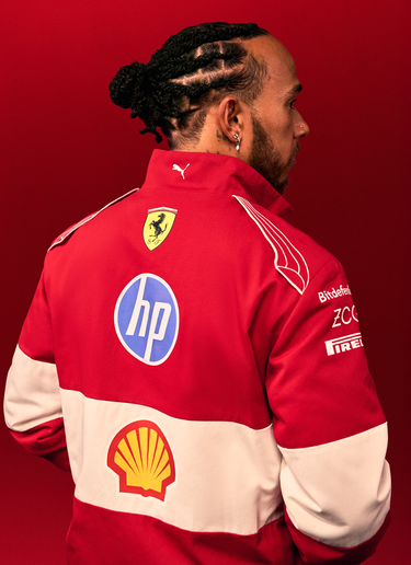 Ferrari Puma 与 Scuderia Ferrari HP 合作款2025车队夹克 红色 LA033f