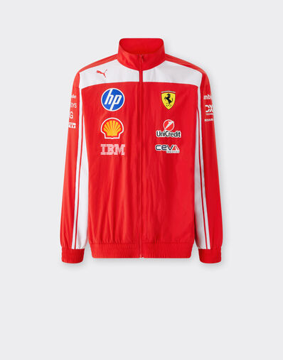 Ferrari Replica Drivers Authentic 2026 Jacket Puma for Scuderia Ferrari HP Red LA0H0f