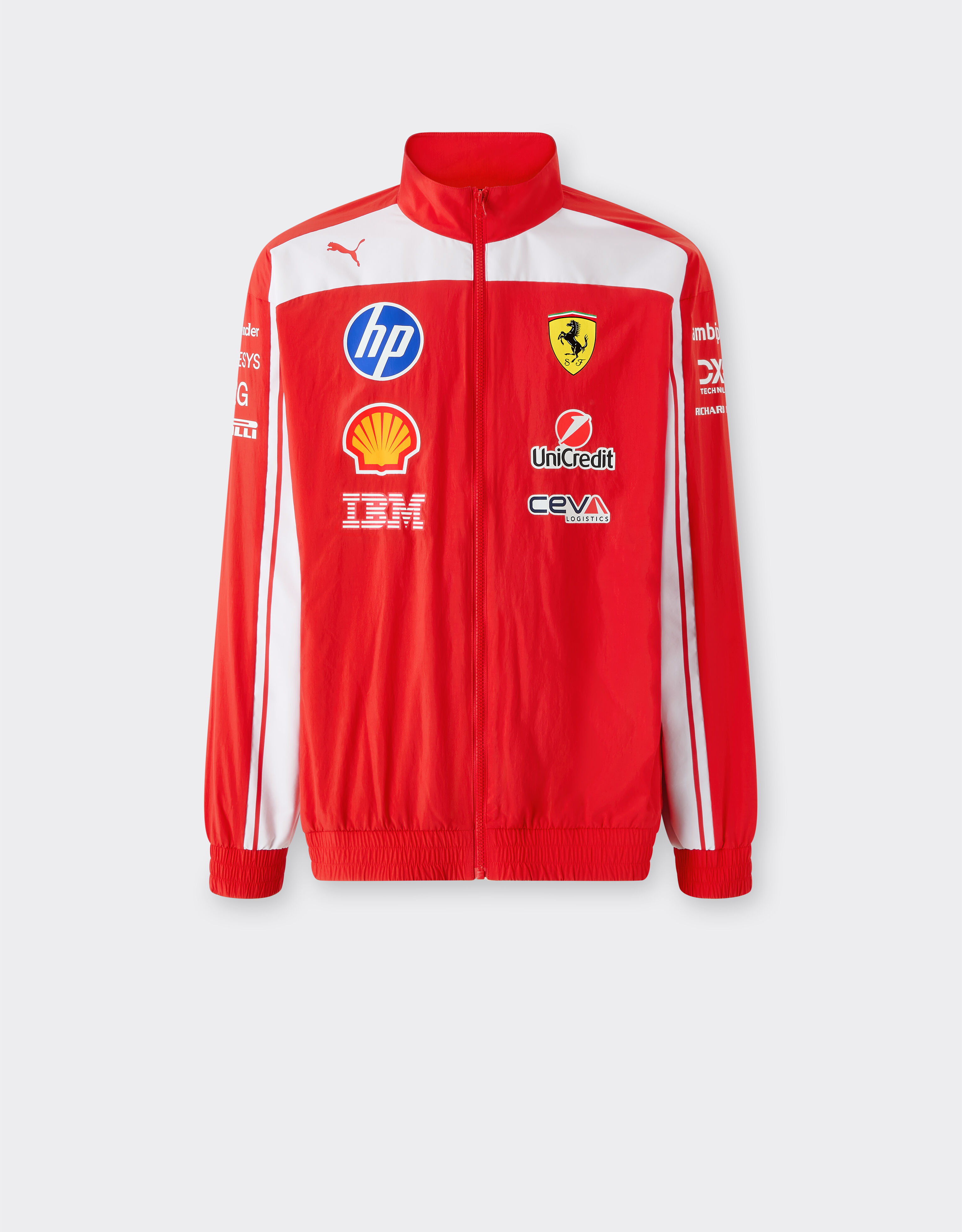Ferrari Replica Drivers Authentic 2026 Jacket Puma for Scuderia Ferrari HP Red LA0H0f