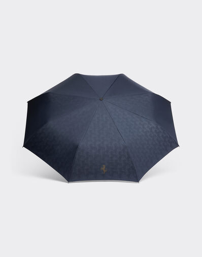 Ferrari Cavallino Pixel 图案自动雨伞 海军蓝 20381f