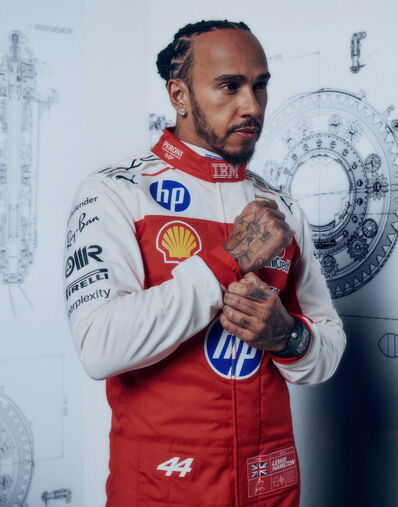 Ferrari Scuderia Ferrari Hamilton Replica racing suit for the 2026 Austin Grand Prix Racing Red LW0JU4119EXT0001f
