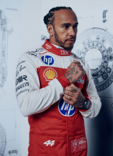 Ferrari Scuderia Ferrari Hamilton Replica racing suit for the 2026 Austin Grand Prix Racing Red LW0JU4119EXT0001f