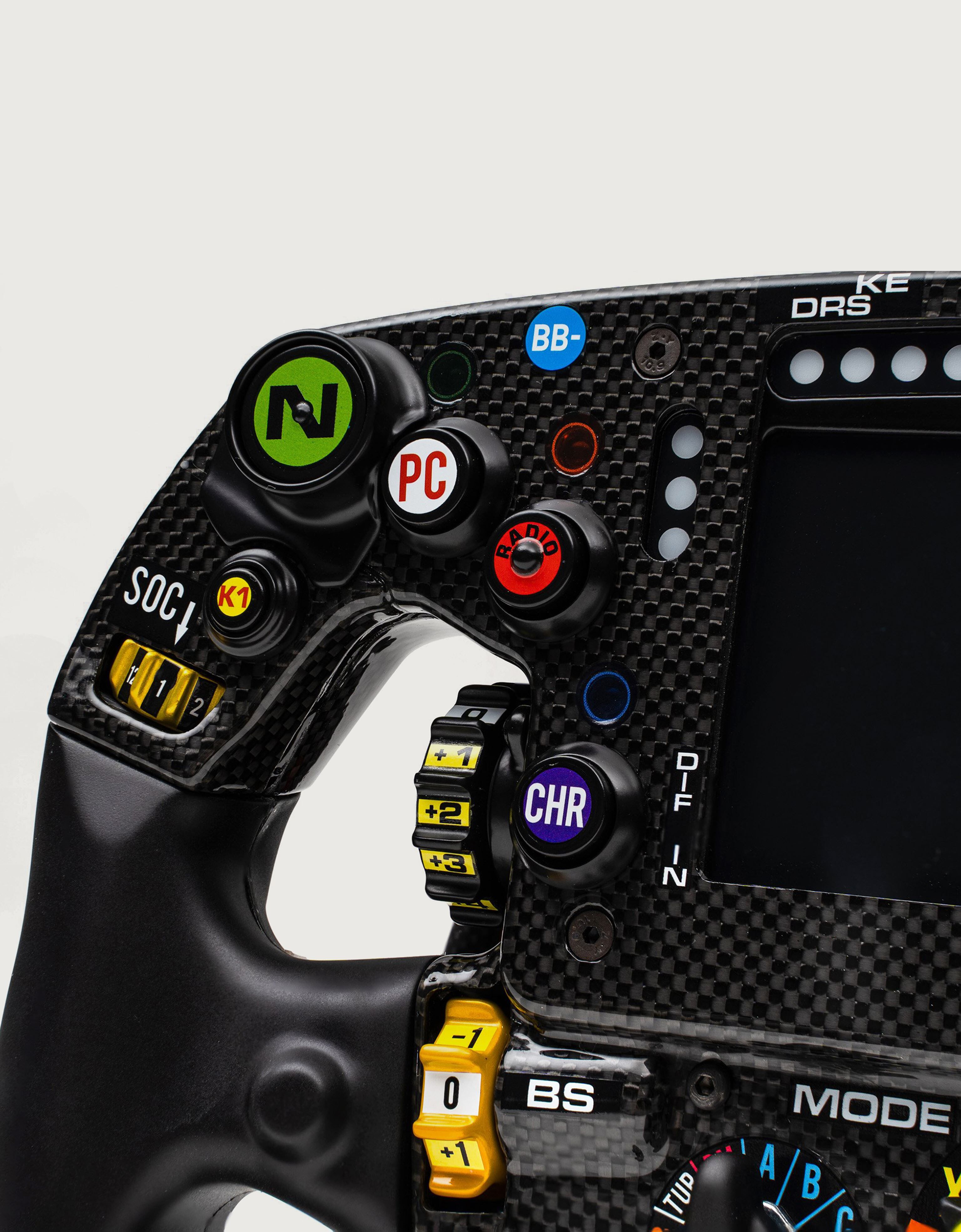 Ferrari 1:1 限量版 SF21 方向盘模型 黑色 F0403f