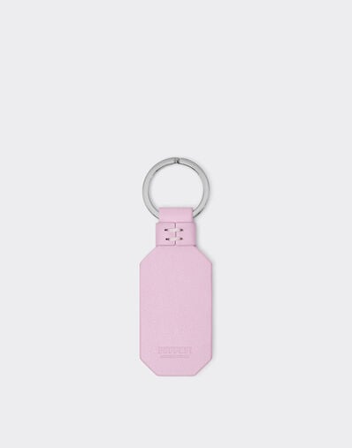 Ferrari Leather keychain with prancing horse Wisteria 49222f