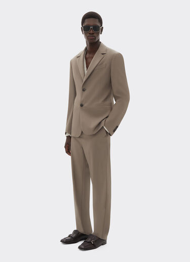 Ferrari Q-Cycle® 凉爽羊毛卡其裤 Clay 50344f