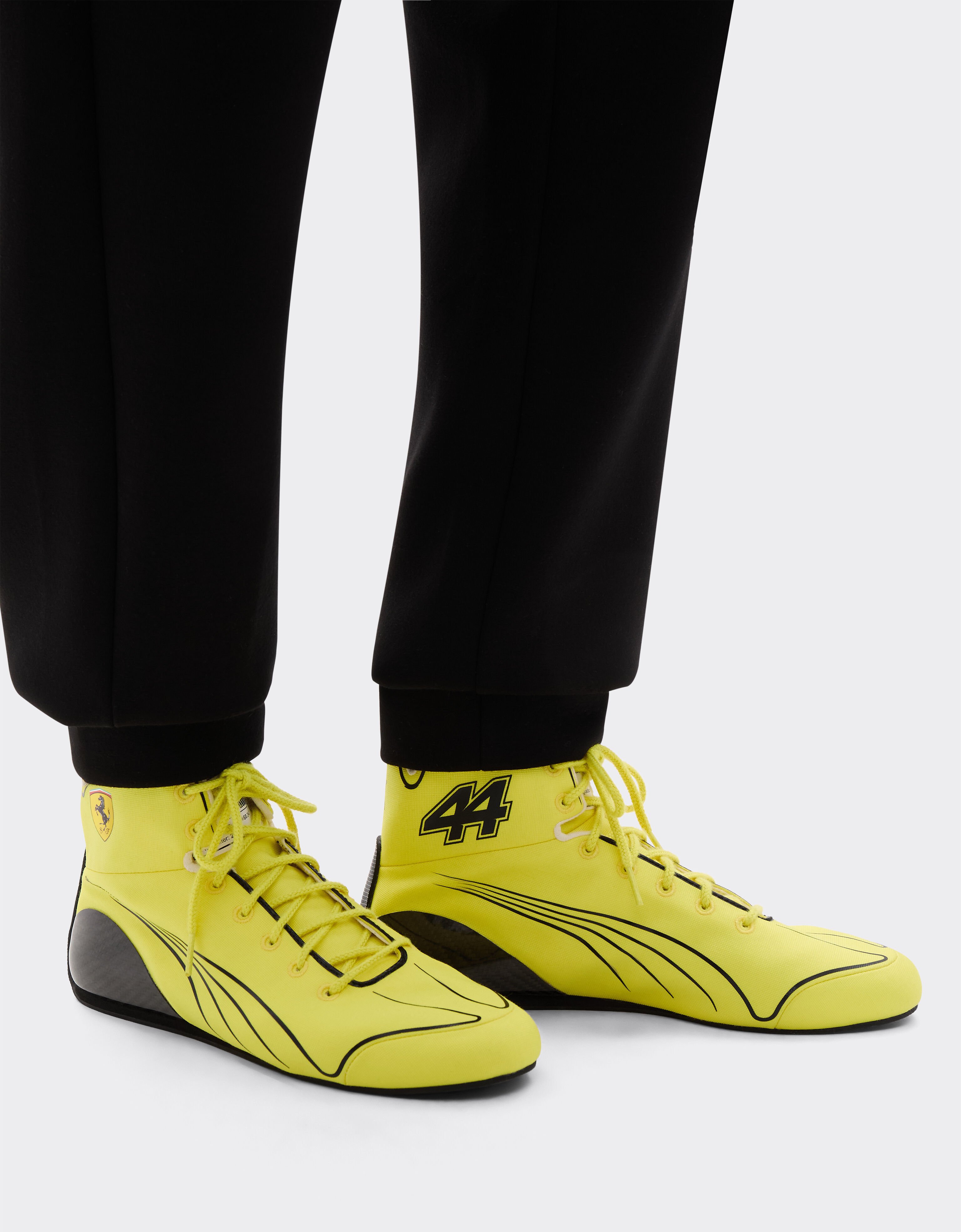 Ferrari Replica Hamilton GP Silverstone 2026 Speedcat Pro Trainers Yellow LS0OT1223EXT0001f