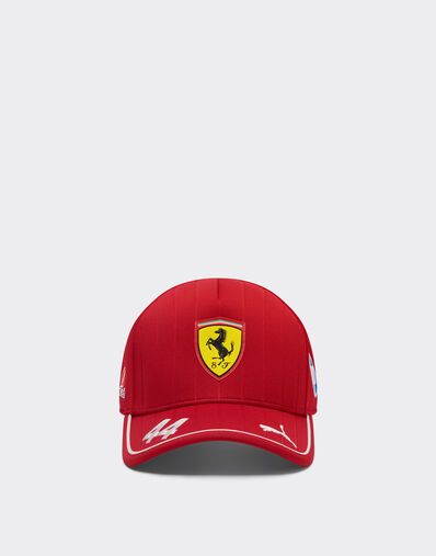 Ferrari Puma 与 Scuderia Ferrari HP 合作款2025 Hamilton 棒球帽 樱桃色 LA027f