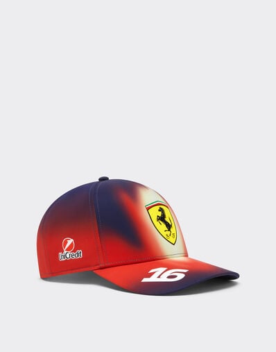 Ferrari Leclerc Replica Puma baseball cap for Scuderia Ferrari HP China 2026 Rosso LA0GNf