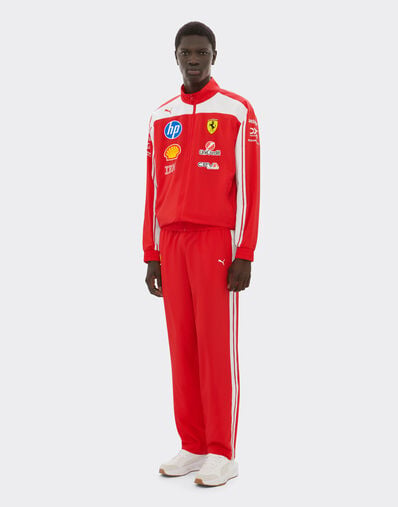 Ferrari Replica Drivers Authentic 2026 Jacket Puma for Scuderia Ferrari HP Red LA0H0f