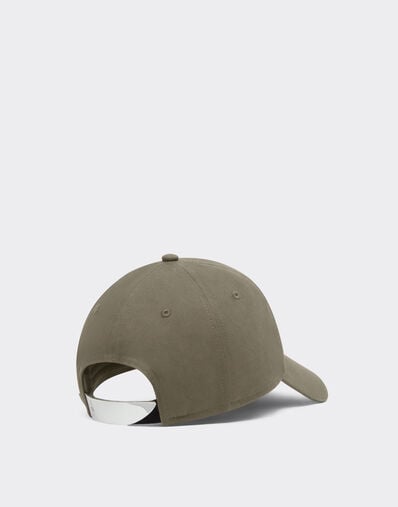 Ferrari 涂层法拉利徽标棒球帽 Khaki Green 20403f