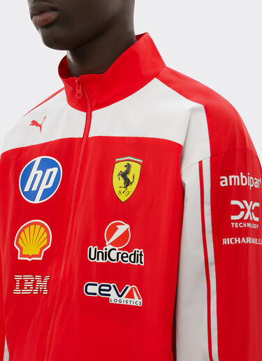 Ferrari Replica Drivers Authentic 2026 Jacket Puma for Scuderia Ferrari HP Red LA0H0f