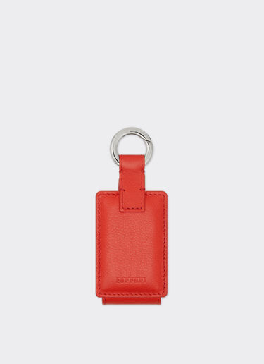 Porte-clés en cuir pour amulette. Ferrari Porte-clés en cuir pour amulette. Rouge Dino CPNKH0005YL00005f