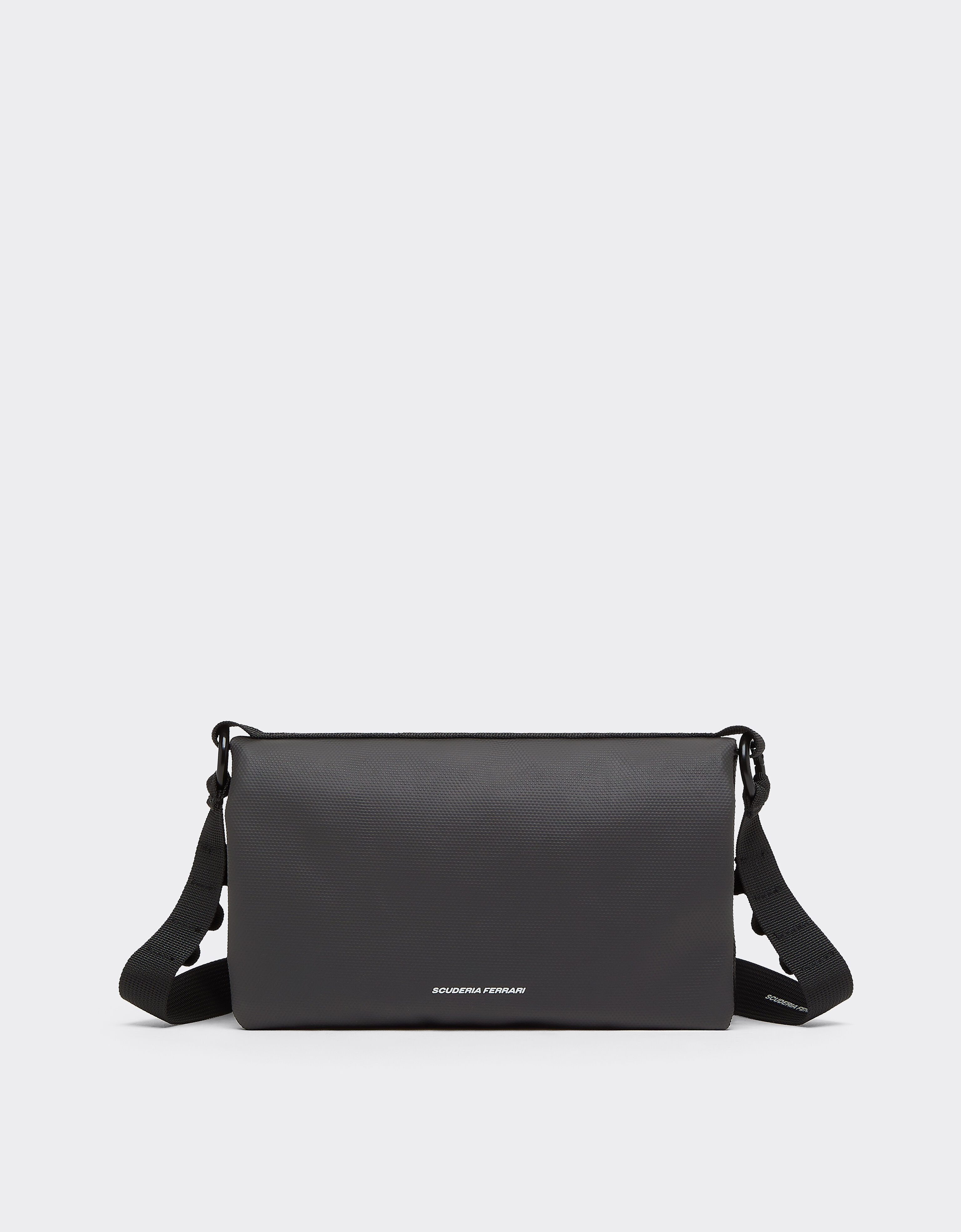  Crossbody bag with Ferrari Scudetto Nero SBNBP0017HMM0032f