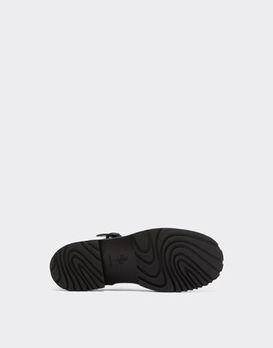 Ferrari Leather Mary Jane's Black 22742f